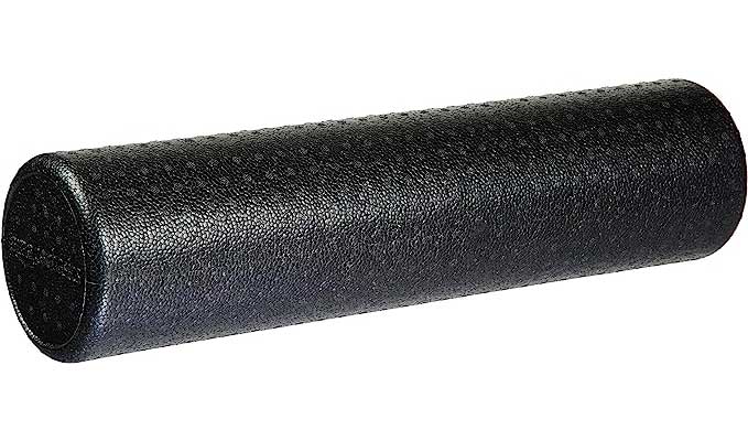 Amazon Basics High-Density Round Foam Roller for Exercise, Massage, Muscle Recovery – 12″, 18″, 24″, 36″